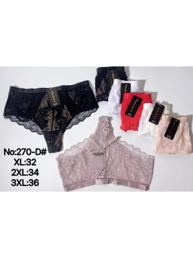 Majtki damskie, size xl-3xl paczka 24szt ,mix kolor