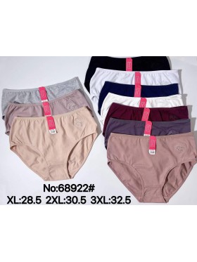 Majtki damskie, size xl-3xl paczka 24szt ,mix kolor