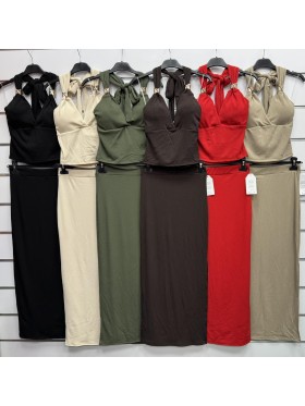 Komplety damskie wlolskie,size uni ,paczka 6szt, mix kolor