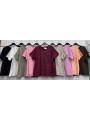Bluzki damskie wlolskie,size uni ,paczka 6szt, mix kolor