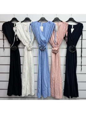 Sukienki damskie wlolskie,size uni ,paczka 6szt, mix kolor