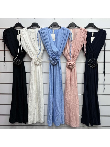 Sukienki damskie wlolskie,size uni ,paczka 6szt, mix kolor