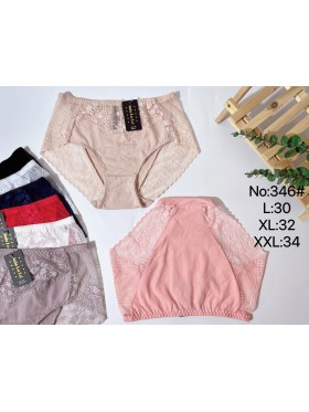 Majtki damskie, size l-2xl paczka 24szt ,mix kolor