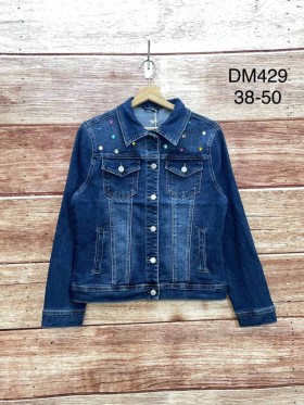 Kurtki Jeansowe damskie ,size m-5xl,paczka 7szt, 1kolor