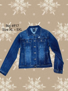Kurtki Jeansowe damskie ,size xl-5xl,paczka 10szt, 1kolor