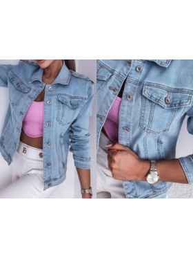 Kurtki Jeansowe damskie ,size xl-5xl,paczka 10szt, 1kolor