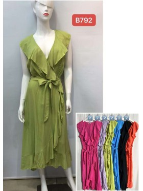 Sukienki damskie ,size m-2xl,paczka 12szt, mix kolor