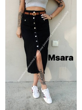 Spódnica długa  jeansowa damska M'sara ,size xs-xl paczka 10szt,