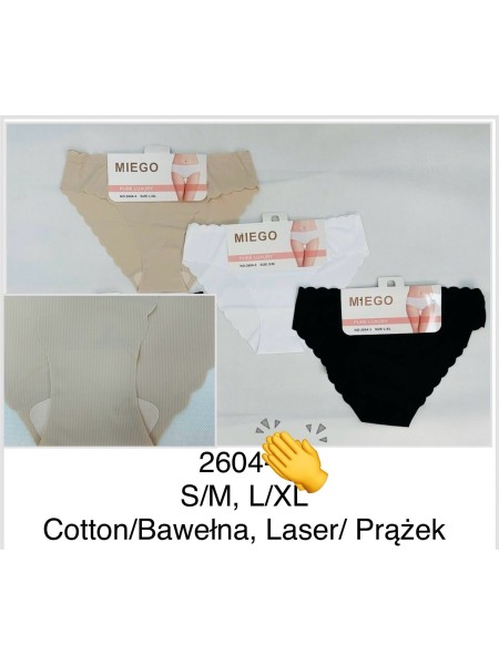 Majtki damskie, size s-xl paczka 24szt ,mix kolor