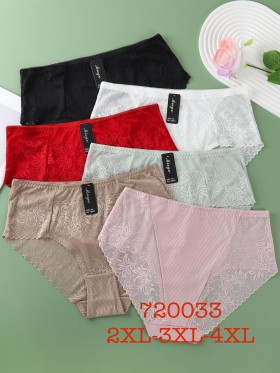 Majtki damskie, size 2-4xl paczka 24szt ,mix kolor