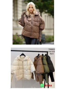 Kurtki damskie  ,size uni,paczka 4szt, mix kolor