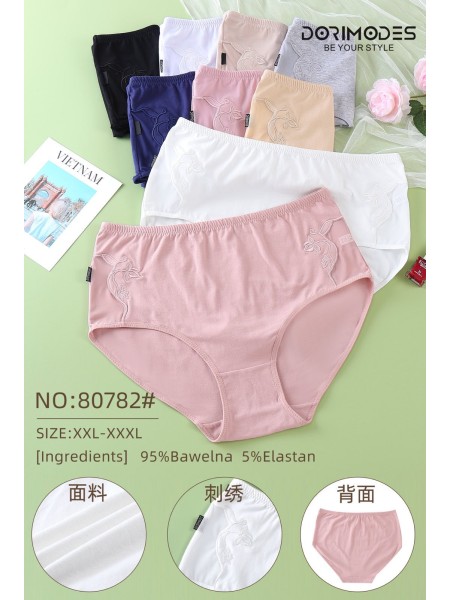 Majtki damskie, size 2-3xl paczka 24szt ,mix kolor