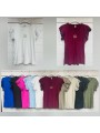 Bluzki damskie wlolskie,size uni ,paczka 6szt, mix kolor