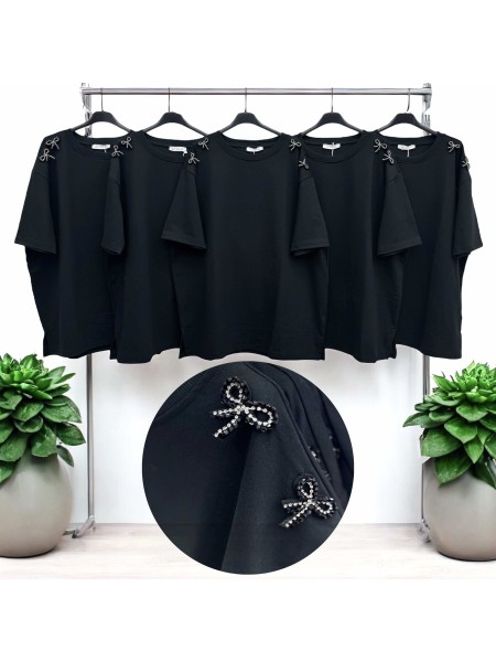 Bluzki Biust do 140cm, długość 78cm damskie wlolskie,size uni ,paczka 6szt, 1 kolor