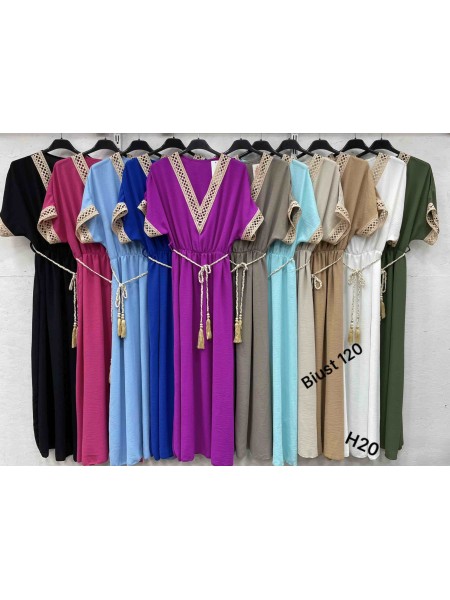 Sukienki damskie Polskie, Size uni, paczka 6szt mix kolor