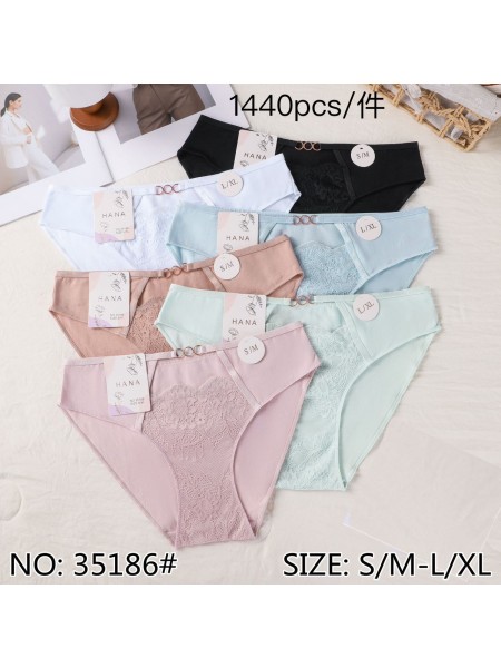 Majtki damskie, size s-xl paczka 24szt ,mix kolor