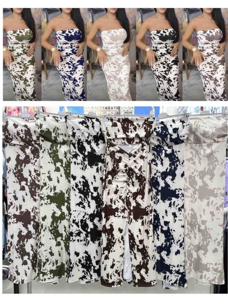 Sukienki damskie Włoski ,size uni  ,paczka 6szt mix kolor