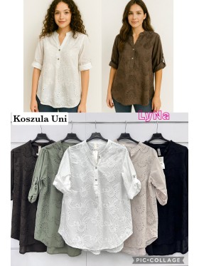 Koszule damskie wlolskie,size uni ,paczka 6szt, mix kolor