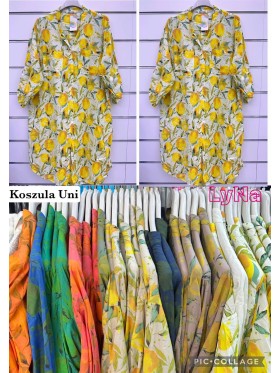 Koszule damskie wlolskie,size uni ,paczka 6szt, mix kolor