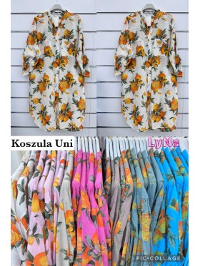 Koszule damskie wlolskie,size uni ,paczka 6szt, mix kolor