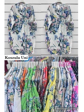 Koszule damskie wlolskie,size uni ,paczka 6szt, mix kolor