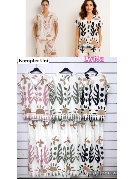 Komplety damskie wlolskie,size uni ,paczka 6szt, mix kolor