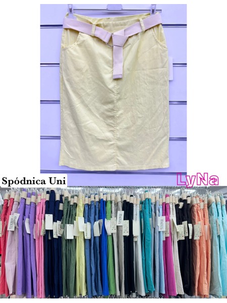 Spódnica długa damskie wlolskie,size uni ,paczka 6szt, mix kolor