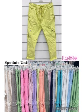 Spodnie damskie wlolskie,size uni ,paczka 6szt, mix kolor