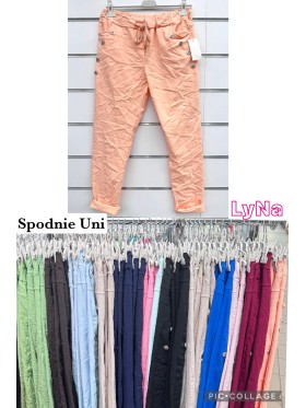 Spodnie damskie wlolskie,size uni ,paczka 6szt, mix kolor