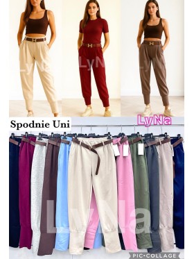 Spodnie damskie wlolskie,size uni ,paczka 6szt, mix kolor