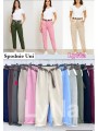 Spodnie damskie wlolskie,size uni ,paczka 6szt, mix kolor