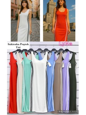 Sukienki damskie wlolskie,size uni ,paczka 6szt, mix kolor