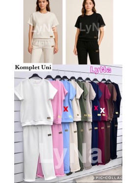 Komplety damskie wlolskie,size uni ,paczka 6szt, mix kolor