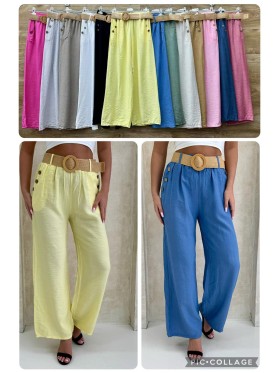 Spodnie damskie wlolskie,size uni ,paczka 6szt, mix kolor