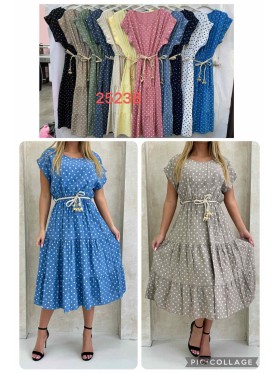 Sukienki damskie wlolskie,size uni ,paczka 6szt, mix kolor