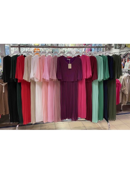 Sukienki damskie Polskie, Size uni, paczka 6szt mix kolor