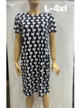 Sukienki damskie Polskie, Size l-4xl, paczka 5szt 1 kolor