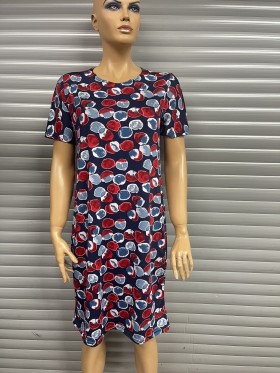 Sukienki damskie Polskie, Size l-4xl, paczka 5szt 1 kolor