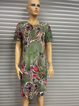 Sukienki damskie Polskie, Size l-4xl, paczka 5szt 1 kolor
