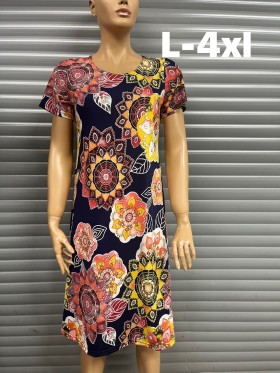 Sukienki damskie Polskie, Size l-4xl, paczka 5szt 1 kolor