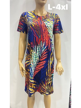 Sukienki damskie Polskie, Size l-4xl, paczka 5szt 1 kolor