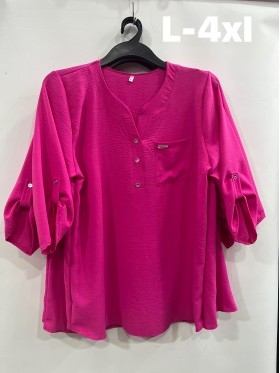 Bluzki damskie Polskie, Size l-4xl, paczka 5szt 1 kolor