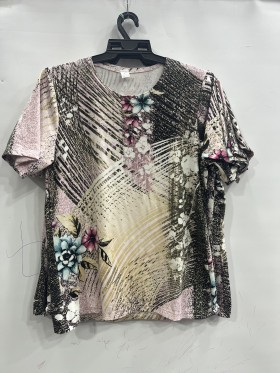 Bluzki damskie Polskie, Size l-4xl, paczka 10szt 1 kolor