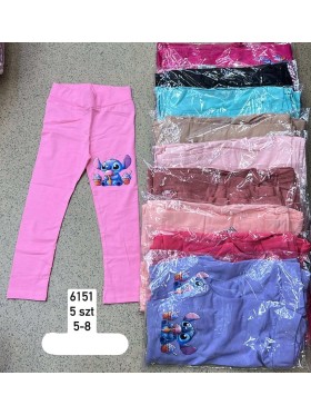 Leginsy  DZIECIĘCA ,size 5-8 lat,paczka 5szt,1kolor