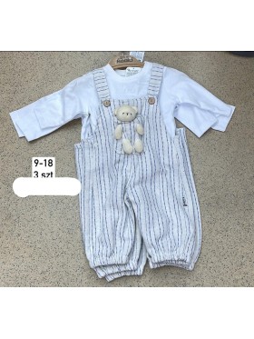 Komplety DZIECIĘCA ,size9-18m,paczka 3szt,1kolor