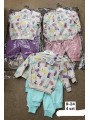 Komplety DZIECIĘCA ,size 9-24m,paczka 4szt,1kolor