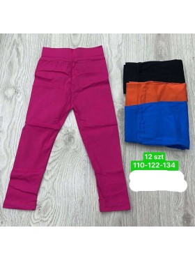 Leginsy  DZIECIĘCA ,size 110-134,paczka 12szt,mix kolor