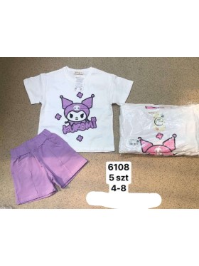 Komplety DZIECIĘCA ,size 4-8 lat,paczka 5szt,1kolor