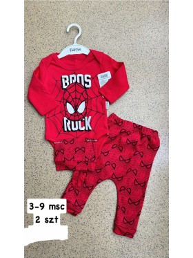 Komplety DZIECIĘCA ,size 3-9m,paczka 2szt,1kolor