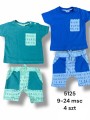 Komplety DZIECIĘCA ,size 9-24m,paczka 4szt,1kolor